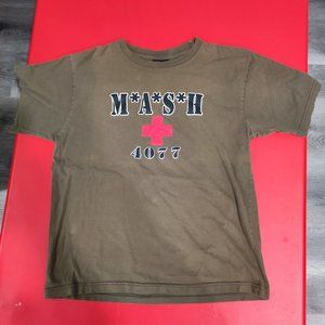 Vintage M.A.S.H.  army green T-shirt unisex size S